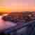 Sunset over Porto bridge